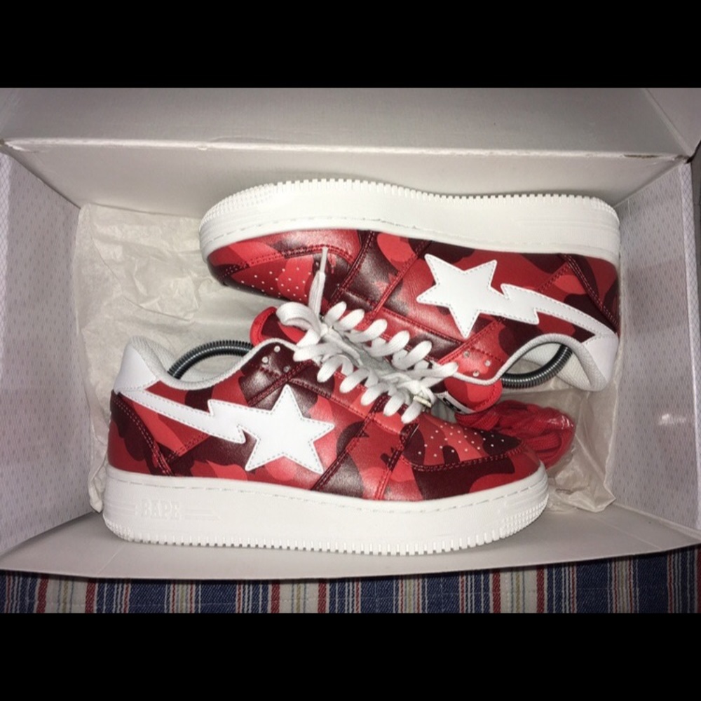 Bapesta “Red Camo” M2